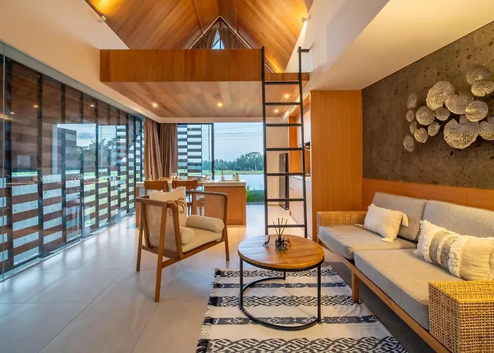 Oasis Loft - Ricefield Luxe View 别墅